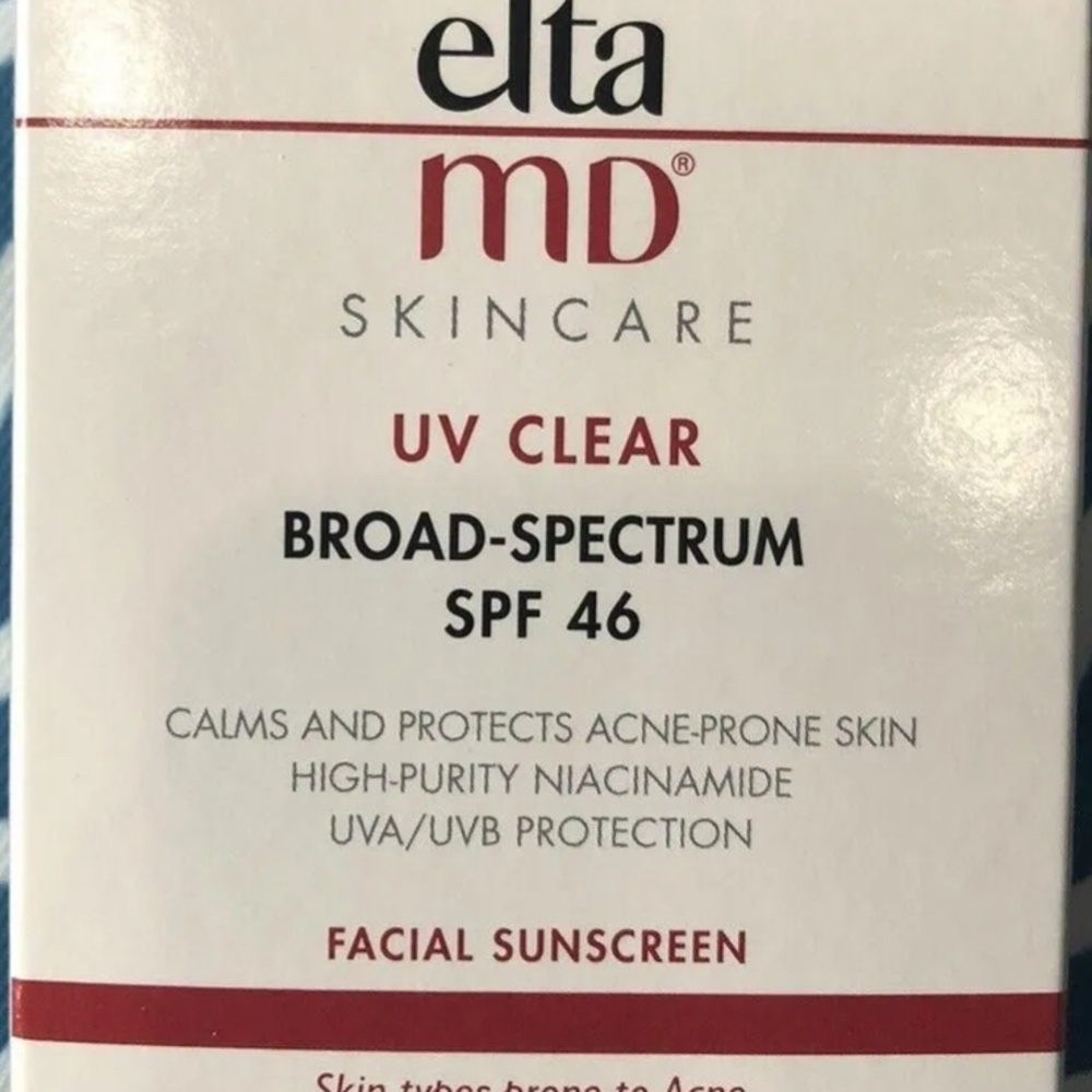 EltaMD Skincare Facial Sunscreen SPF 46 - White and Red Accents